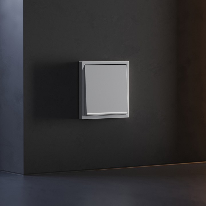 Клавиша для выключателя одноклавишного c подсветкой voltum s70 vls000216