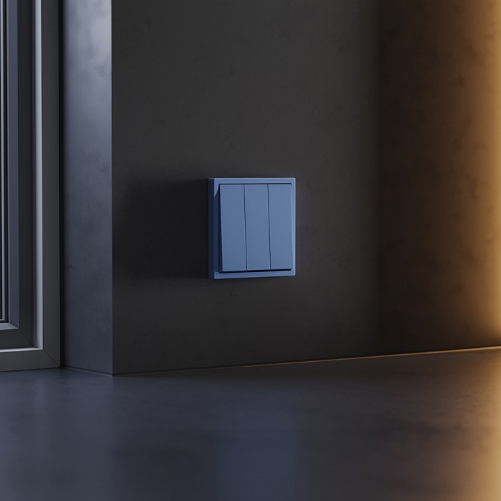 Клавиши для выключателя трехклавишного voltum s70 vls000515