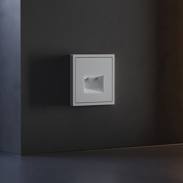 Накладка для розетки rj-11 или rj-45 voltum s70 vls001416