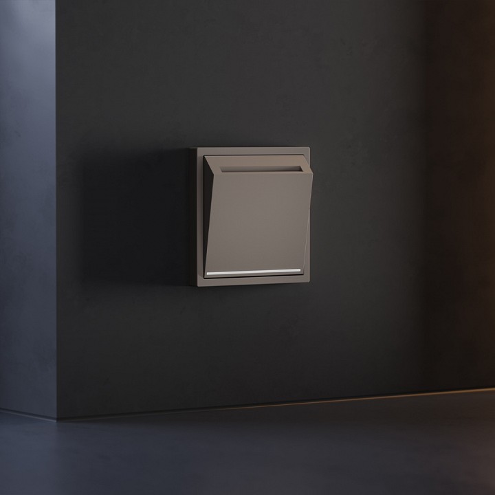 Накладка для электронного карточного выключателя voltum s70 vls002614