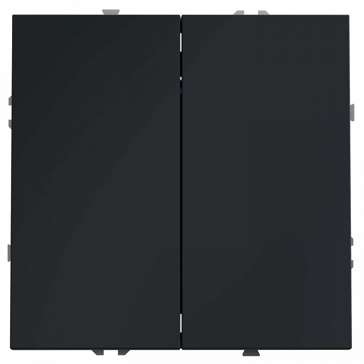 Переключатель перекрестный двухклавишный без рамки voltum s70 vls020507