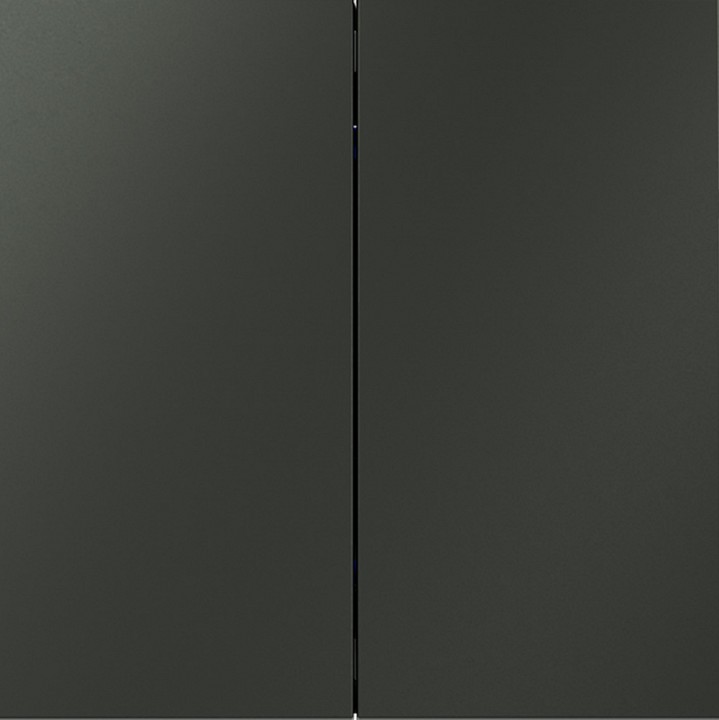 Выключатель двухклавишный без рамки voltum s70 vls020606