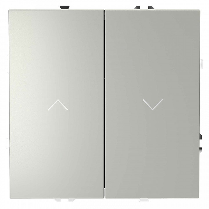 Выключатель для жалюзи без рамки voltum s70 vls020705