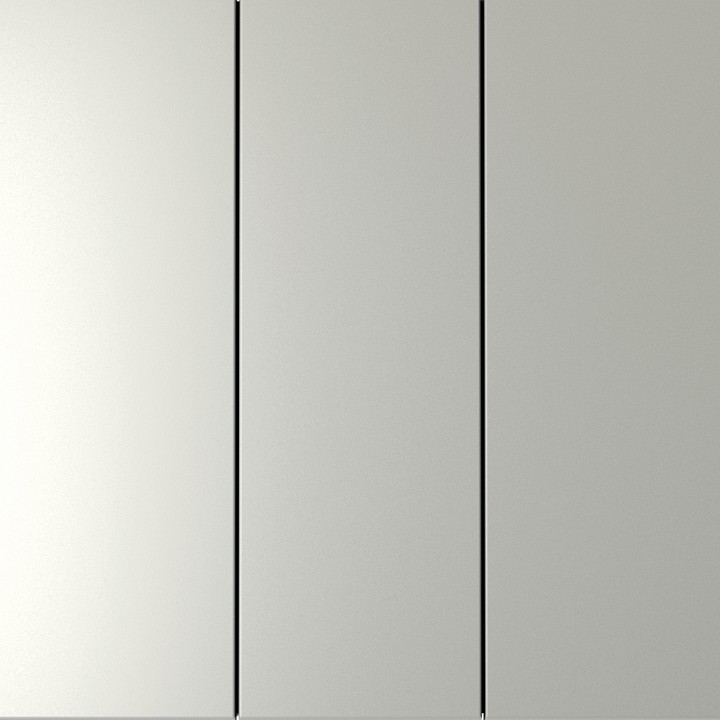 Выключатель трехклавишный без рамки voltum s70 vls030105