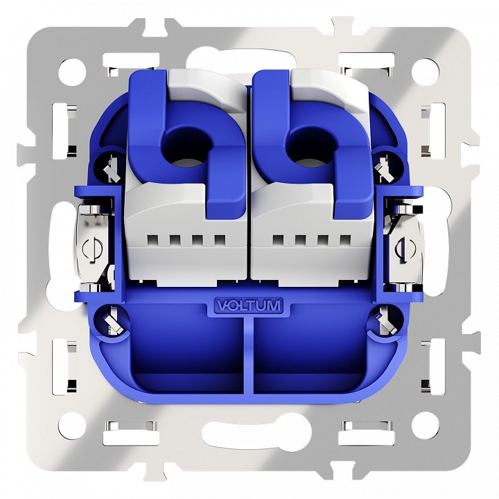 Механизм розетки ethernet rj-45 voltum s70 vls0602m