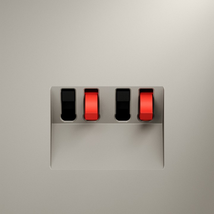 Розетка акустическая без рамки voltum s70 vls060303