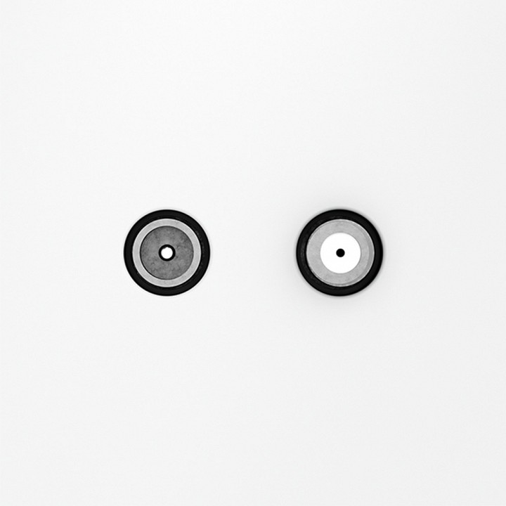 Тв-розетка и sat-розетка оконечная без рамки voltum s70 vls060402