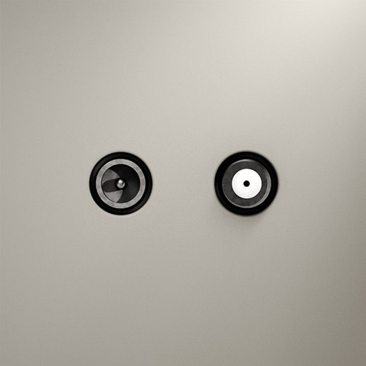 Тв-розетка и sat-розетка оконечная без рамки voltum s70 vls060403