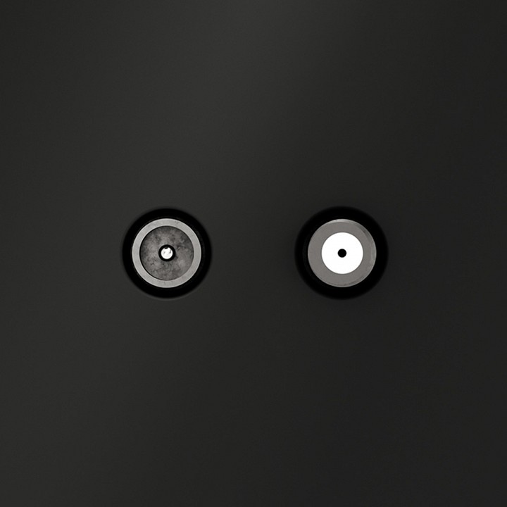 Тв-розетка и sat-розетка оконечная без рамки voltum s70 vls060408