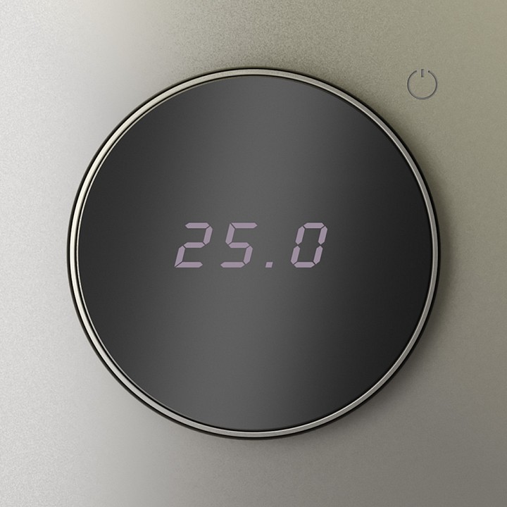 Терморегулятор электромеханический для теплого пола без рамки voltum s70 vls070104