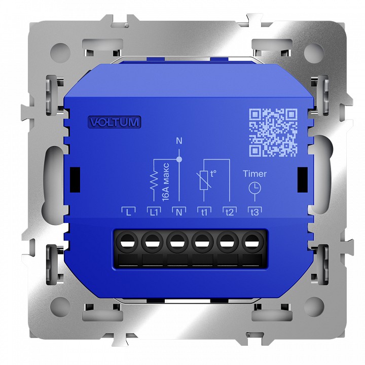 Терморегулятор для теплого пола voltum s70 vls070116