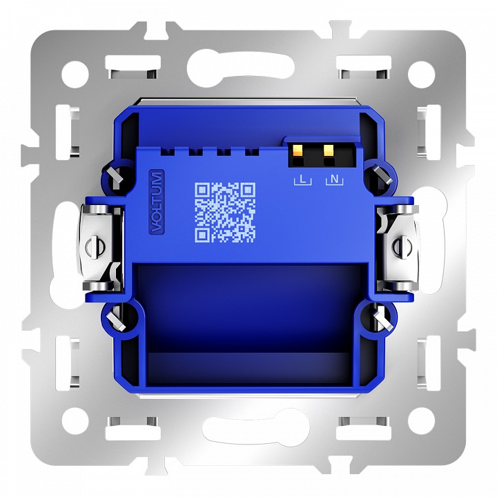 Механизм заглушка для поста с подсветкой, Без рамки voltum s70 vls0706m