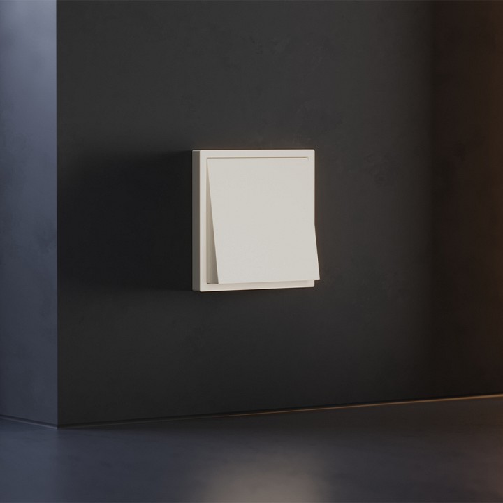 Розетка для вывод кабеля voltum s70 vls080213