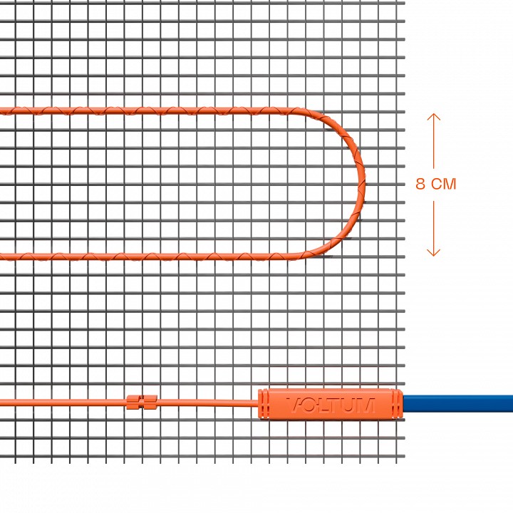 Нагревательный мат voltum т150 vlt01-150-6.0