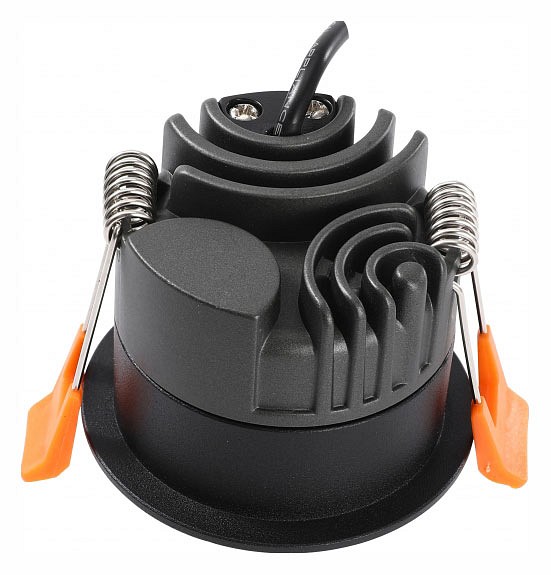 Встраиваемый светильник iledex technical mars 107-7w-d64-4000k-24dg-bk