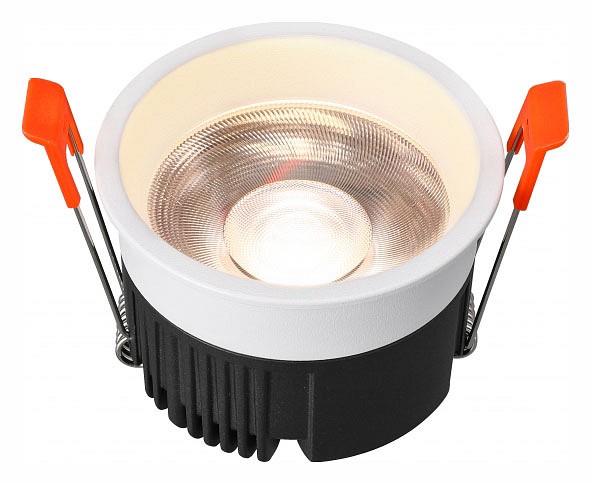 Встраиваемый светильник iledex technical mars 112-12w-d80-3000k-24dg-wh