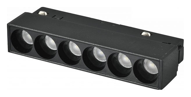 Накладной светильник iledex technical vision48/22 4822-002-l120-6w-38dg-3000k-bk