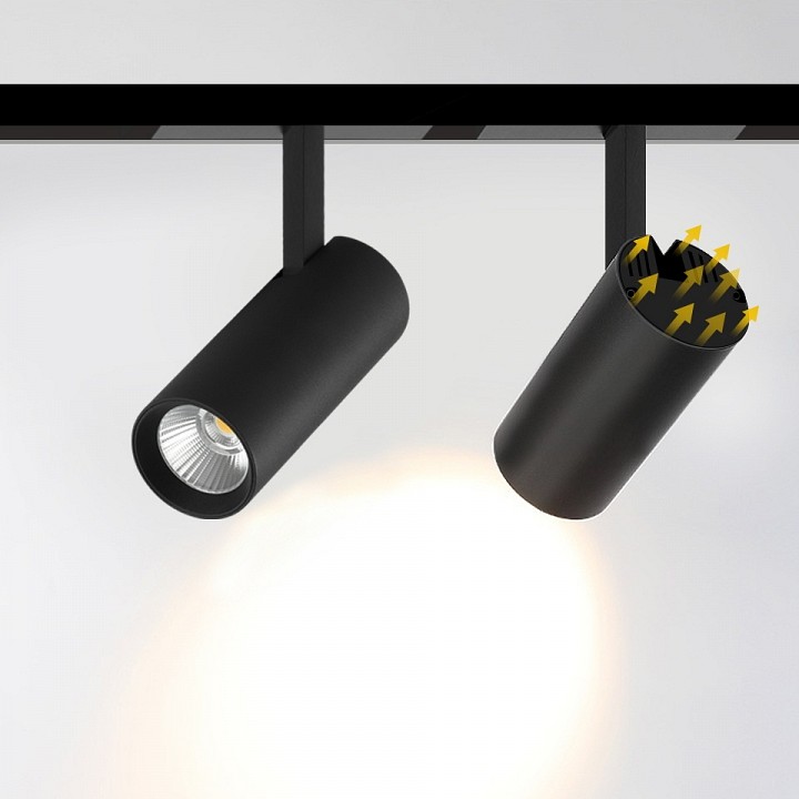 Светильник на штанге iledex technical vision48/22 4822-007-d75-30w-38dg-4000k-bk