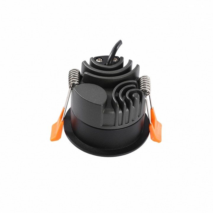 Встраиваемый светильник iledex technical mars dim 107-7w-d64-4000k-24dg-bk