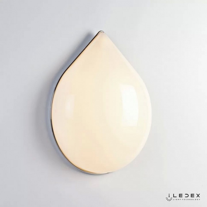 Накладной светильник iledex omega 6008w-18w-3000k wh-gl