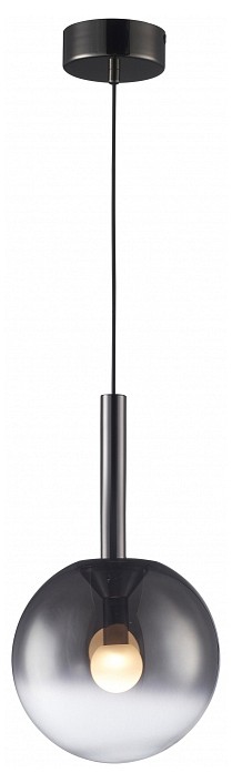 Подвесной светильник iledex aura 8615p-1l bk-sm