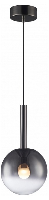 Подвесной светильник iledex aura 8615p-1m bk-sm