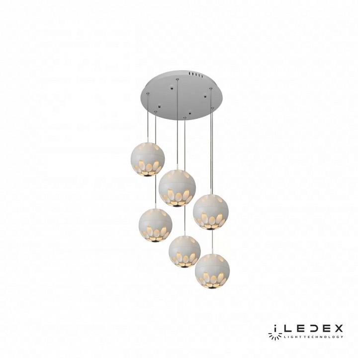 Подвесной светильник iledex mob p1009-6 wh