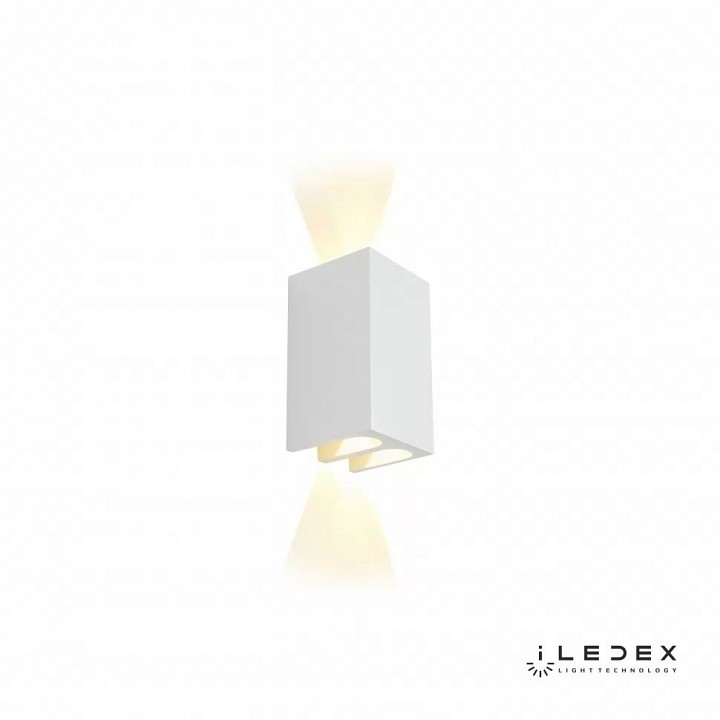 Накладной светильник iledex double zd8160-12w wh