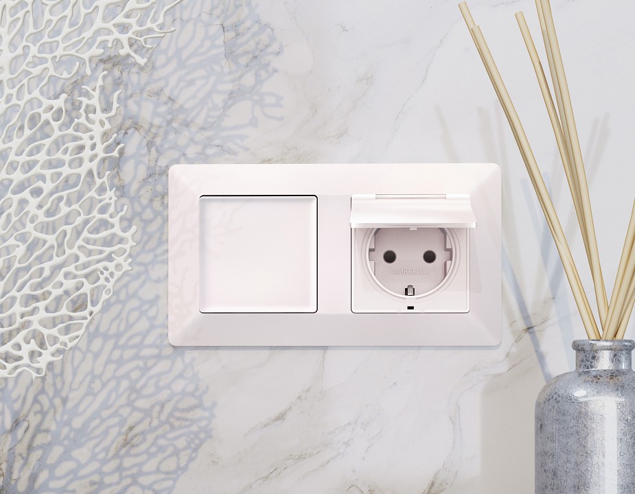 Рамка на 3 поста ambrella volt alfa af110203