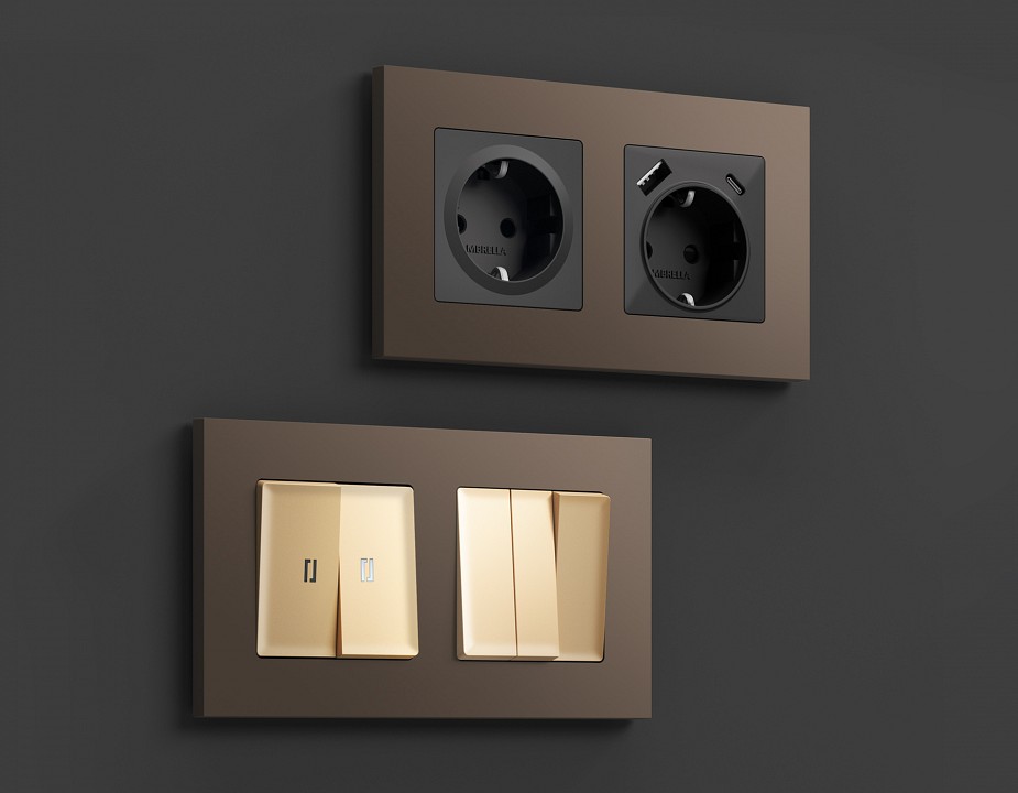 Рамка на 2 поста ambrella volt alfa af250632