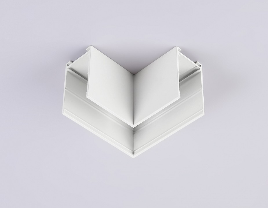 Соединитель угловой l-образный для треков накладных ambrella light gl gl1031