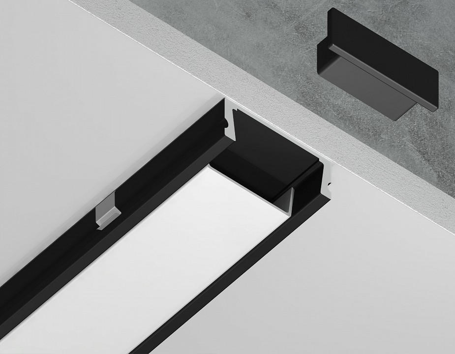 Профиль накладной ambrella light gp gp1700bk