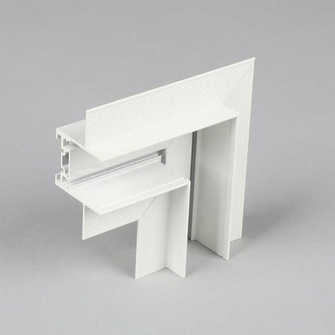 Соединитель угловой l-образный для треков встраиваемых aployt magnetic track 48 apl.0182.10.04