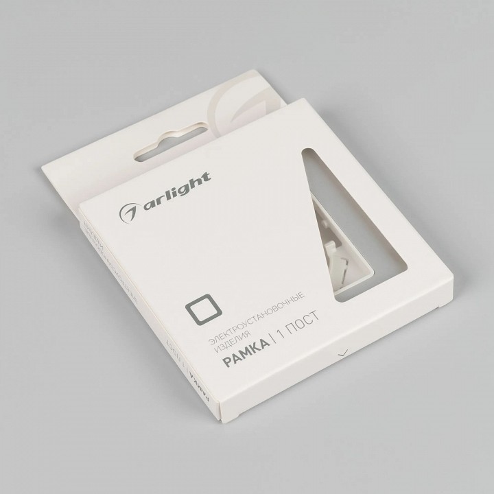 Рамка на 1 пост arlight akiry 049684