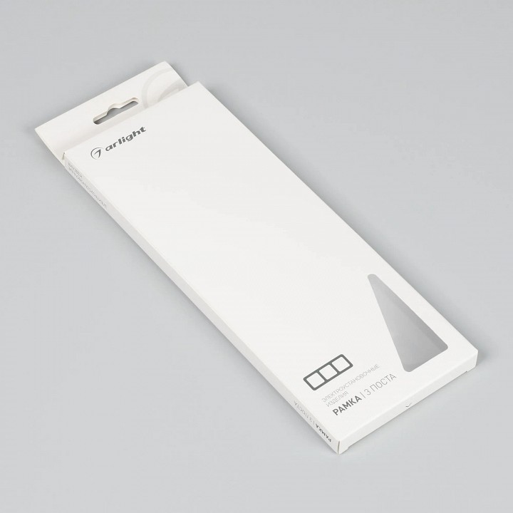 Рамка на 3 поста arlight perio 049756