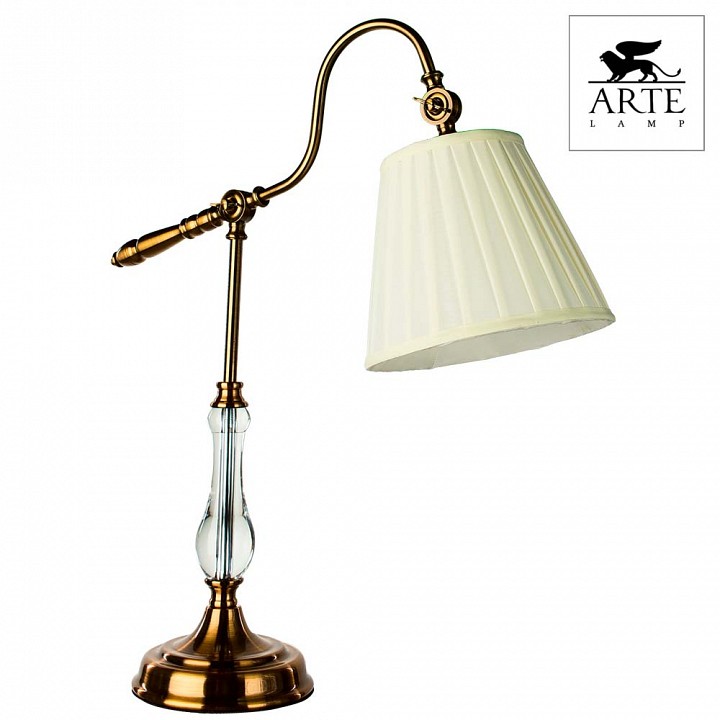 Настольная лампа декоративная arte lamp seville a1509lt-1pb