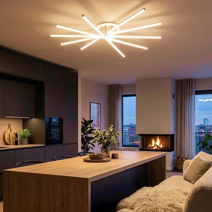 Потолочная люстра citilux trent cl203650