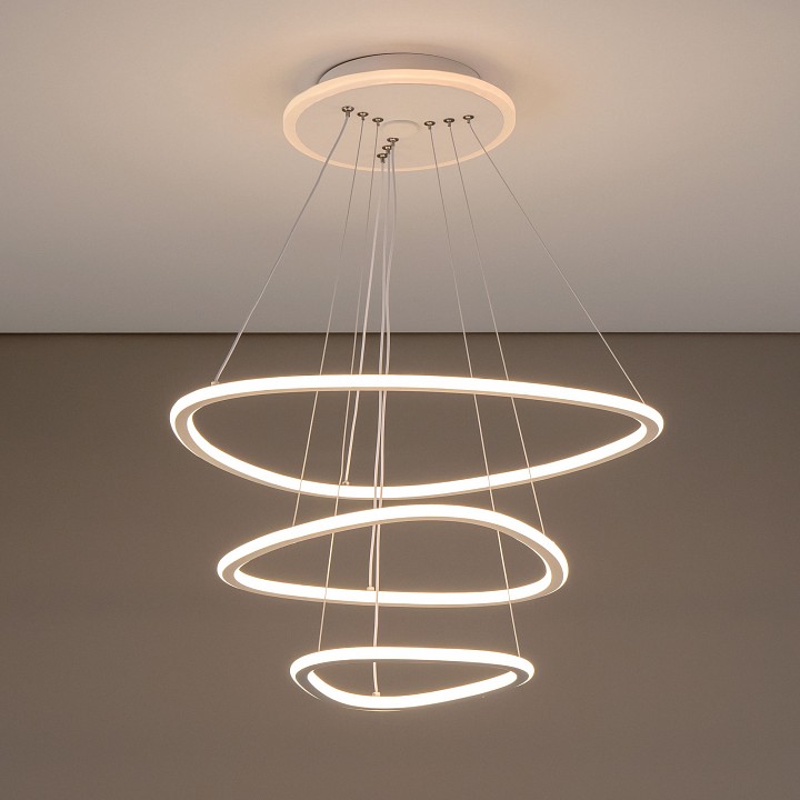 Подвесная люстра citilux неон смарт cl731a330e