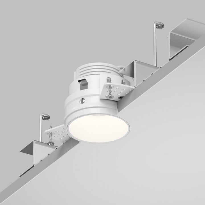 Встраиваемый светильник denkirs spot hide dk2146-wh