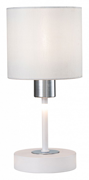 Настольная лампа декоративная escada denver 1109/1 white/silver