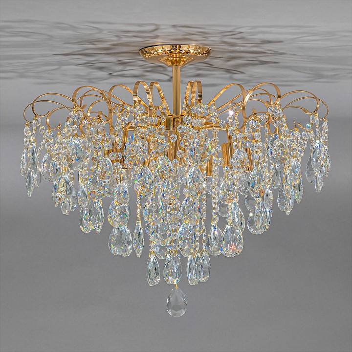 Люстра на штанге escada crown 1113/7pl