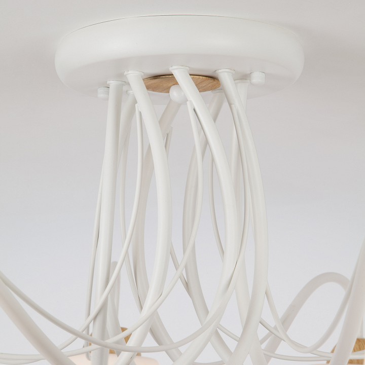 Потолочная люстра eurosvet betty 70062/8 белый