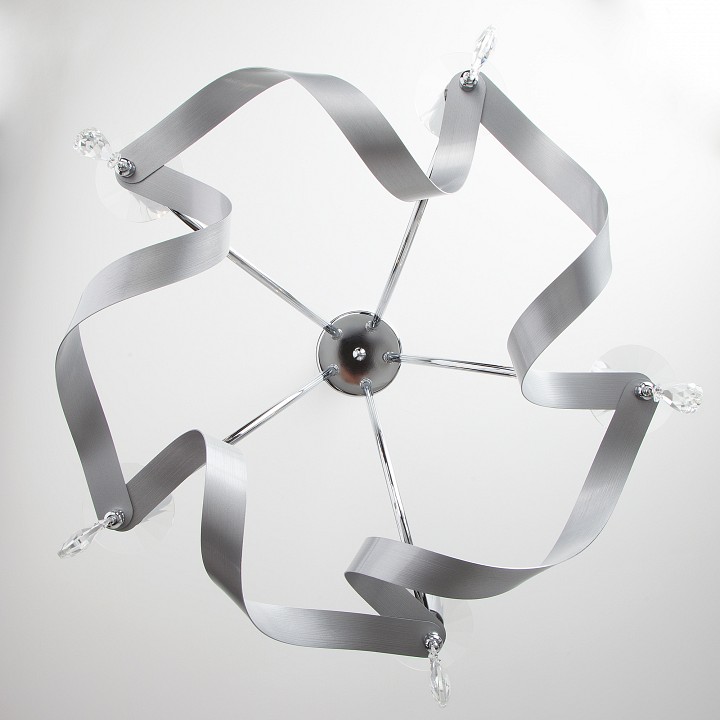 Подвесная люстра eurosvet adelia 60064/5 хром