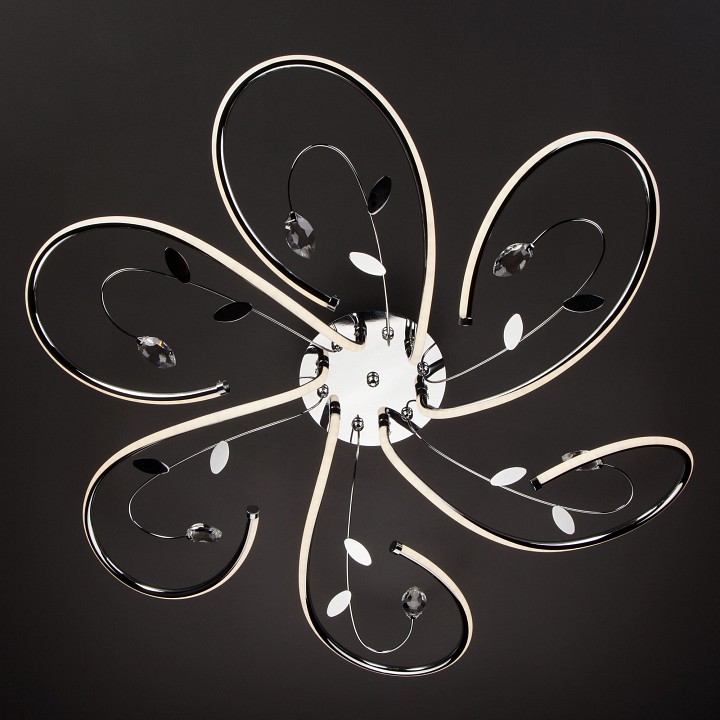 Потолочная люстра eurosvet venzel 90082/6 хром