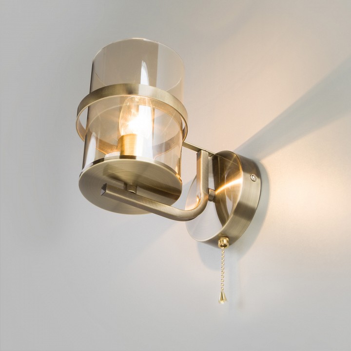 Бра eurosvet coppa 60085/1 античная бронза