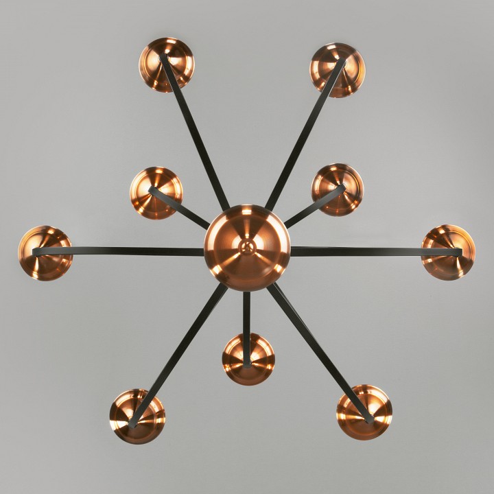 Подвесная люстра eurosvet lazzaro 60098/9 черный