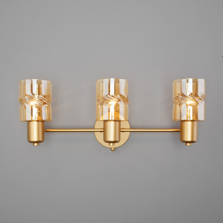 Бра eurosvet ansa 20120/3 перламутровое золото