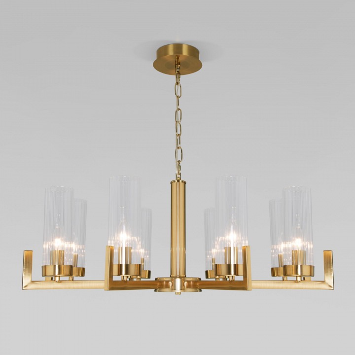 Подвесная люстра eurosvet arganie 60133/8 латунь