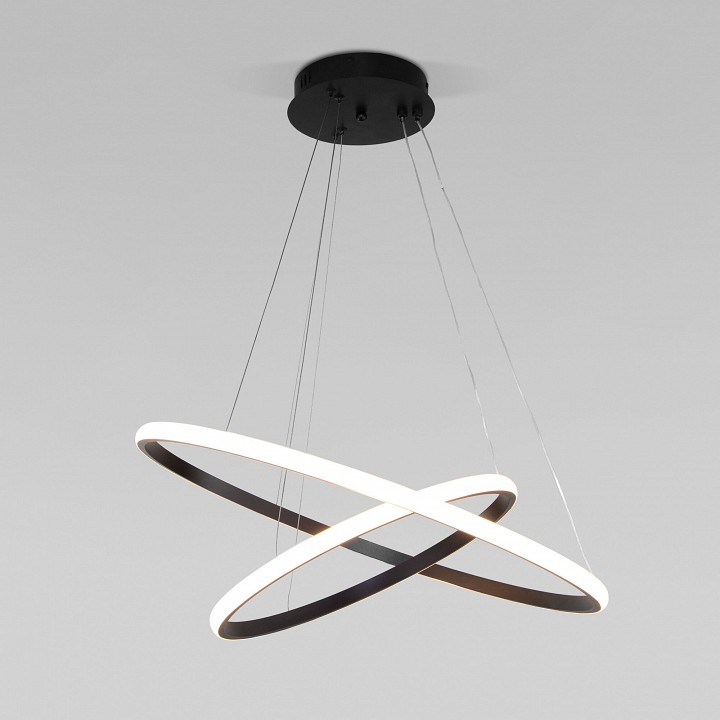 Подвесной светильник eurosvet collars 90264/2 черный