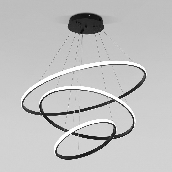 Подвесной светильник eurosvet collars 90264/3 черный